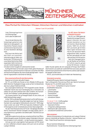 Newsletter Nr. 1